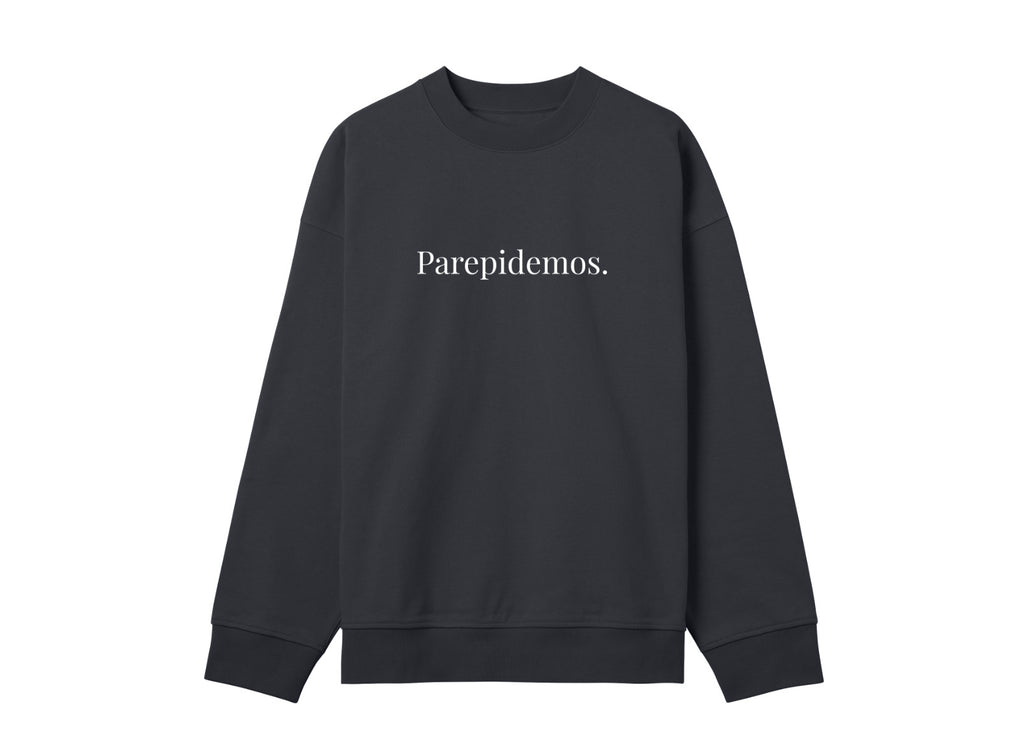 Unisex Off-Black Layer Jumper