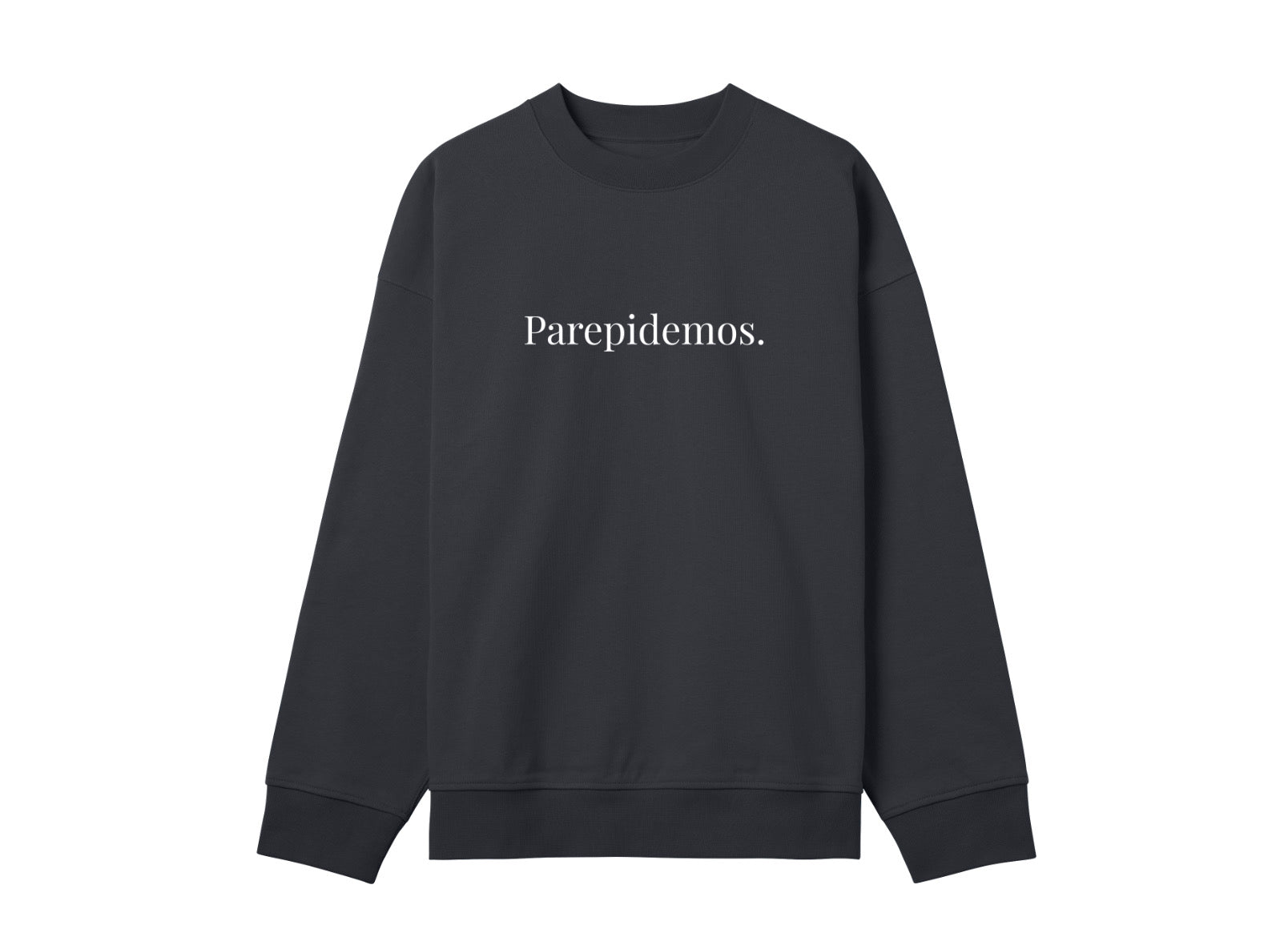 Unisex Off-Black Layer Jumper